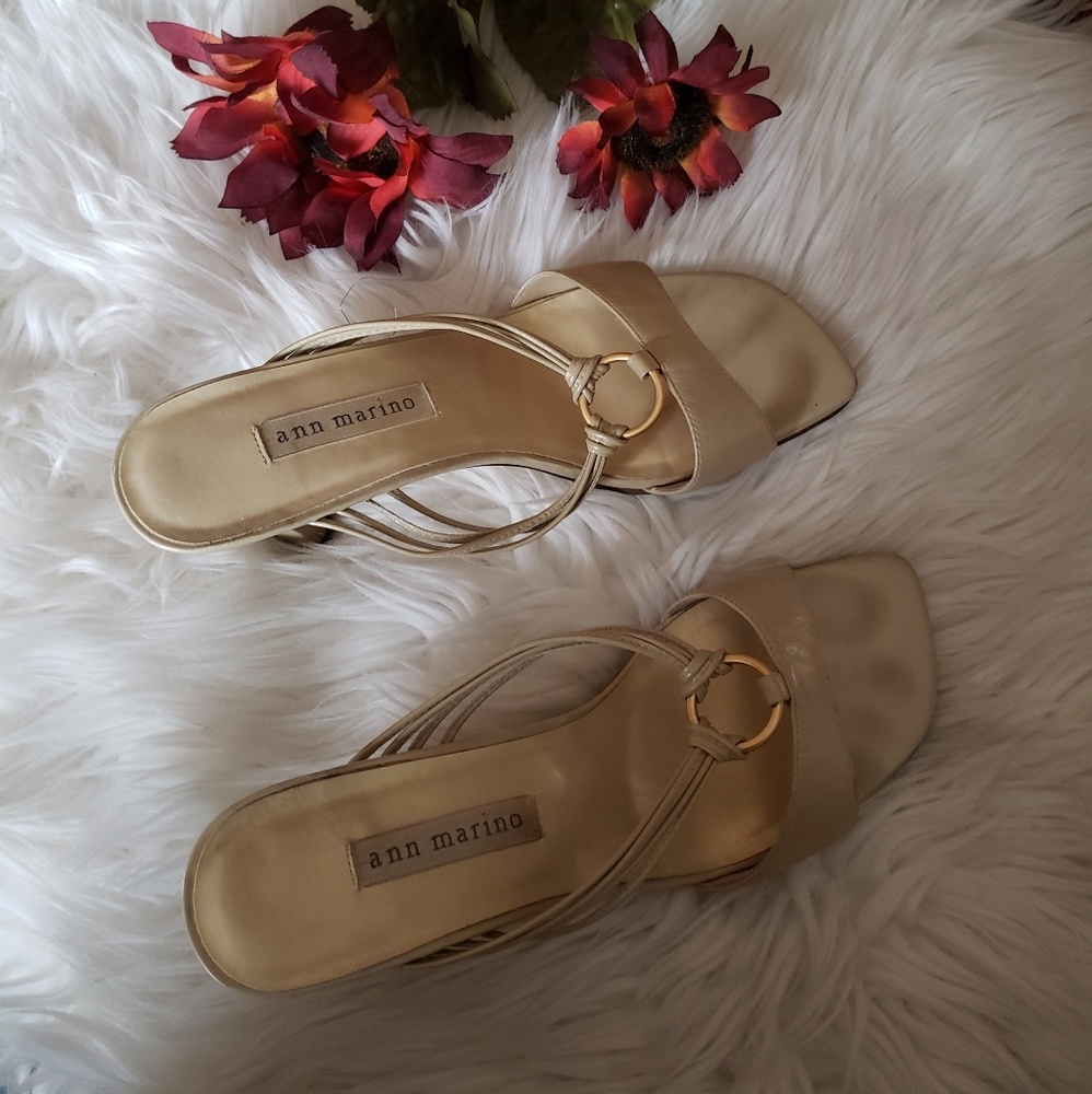 Cream colored heels